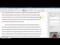 Video thumbnail for Using MS Word for Line Edits and Proofreading