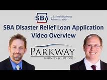 Video thumbnail for Applying for SBA Disaster Relief Loans Video Overview