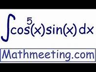 Video thumbnail for Trigonometric integrals - U substitution