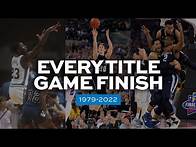 Video thumbnail for Final seconds from every March Madness men’s title game since 1979