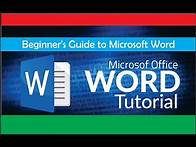 Video thumbnail for How to use MS Word: Beginner's Guide to Microsoft Word Tutorial for Level 1 - MS Word for Dummies