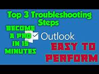 Video thumbnail for Outlook Troubleshooting steps that every outlook user must know | Office365
