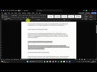 Video thumbnail for Microsoft 365 (Office): How to Convert Text to Capitalize Each Word in Word