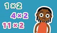 Video thumbnail for 2 times table - KS1 Maths - BBC Bitesize