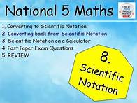 Video thumbnail for 8.2 Scientific Notation / Standard Form 2: Converting FROM - National 5 Maths Lessons- MrThomasMaths