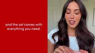 Video thumbnail for Glamnetic Press On Nails - White Swan | Opaque Classic Off White Short Oval False Nails, Reusable Stick On Fake Nails with Glue | Salon Quality | 15 Sizes - 30 Nail Kit
