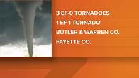 Video thumbnail for National Weather Services confirms 4 tornadoes touched down in Ohio during Sunday storms