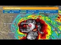 Video thumbnail for Hurricane Hanna: Strengthening storm expected to make landfall today in South Texas