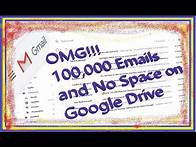 Video thumbnail for How To Delete Old Emails GMAIL - Freeing Up Space On Google Drive