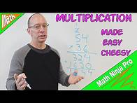 Video thumbnail for How to Solve 2-Digit Multiplication Made Easy 😀Multiplying 2 Digit Numbers by Math Ninja