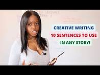 Video thumbnail for Use These 10 Sentences In ANY Creative Writing Story | Language Paper 1, Question 5 (2025 Exams)