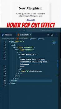 Video thumbnail for CSS for Beginners: Create a Cool Hover Pop Effect Using Shadows #coding #programming