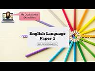 Video thumbnail for Exam Overview Language Paper 2: CIE IGCSE 0500/0990