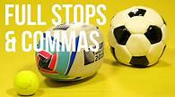 Video thumbnail for What are full stops and commas? - BBC Bitesize