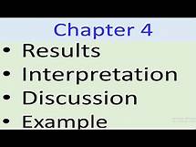 Video thumbnail for Chapter 4: How to Write Results, Interpretation and Discussion | Thesis | Dissertation