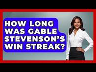 Video thumbnail for How Long Was Gable Stevenson’s Win Streak? | Epic Sports Tales
