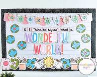 Video thumbnail for Spring Bulletin Boards | April Bulletin Board | Earth Day Craft for Kids | Earth Day Bulletin Board | Earth Day Classroom Activity - Etsy
