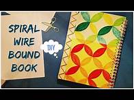 Video thumbnail for DIY | Spiral Wire Bound Book