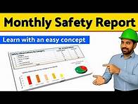Video thumbnail for Monthly Safety Report | How to Prepare Monthly HSE Reports | Definition | Purpose | Sample