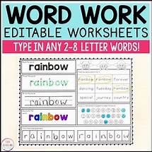 Video thumbnail for Editable Sight Word Worksheets - Sight Word Practice with Auto-fill
