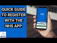 Video thumbnail for Register with the NHS app: Quick guide