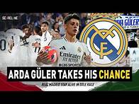 Video thumbnail for Arda Güler’s game-winner keeps Real Madrid LaLiga title hopes alive | El Clásico preview | Scoreline