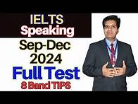 Video thumbnail for IELTS Speaking Sep-Dec 2024 - FULL TESTS By Asad Yaqub