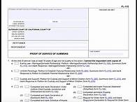 Video thumbnail for Proof of Service of Summons in a Family Law Case (Form FL-115) (English)