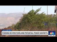 Video thumbnail for Potential power shutoffs limit parking in Granada Hills