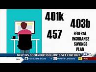 Video thumbnail for The IRS sets new contribution limits for 2025