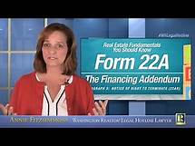 Video thumbnail for Form 22A - Paragraph 3, Part 1 - Notice of Right to Terminate