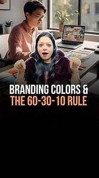 Video thumbnail for Branding Colors and The 60-30-10 Rule 🎨