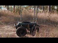 Video thumbnail for Russia-Ukraine war: Ukraine aims to hunt Russian tanks with new ground drones
