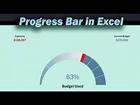 Video thumbnail for How to Make a Progress Bar as a Speedometer Chart in Excel