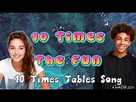 Video thumbnail for 10 Times Table Song | Fun and Easy Multiplication for Kids | Learn the 10x Tables Fast!