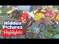 Video thumbnail for Hidden Pictures Puzzle #6 | 2020 | Can You Find All The Objects? | Highlights Kids