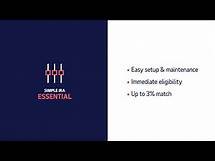 Video thumbnail for SIMPLE IRAs for businesses: Benefits and how they work