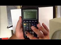 Video thumbnail for Resource: TI 83 Plus and TI 84 Plus calculators basic tutorial.