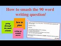 Video thumbnail for How to smash the GCSE Spanish 90-word writing question!