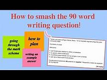 Video thumbnail for How to smash the GCSE Spanish 90-word writing question!