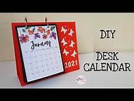 Video thumbnail for DIY Desk Calendar | How to make Desk Calendar | DIY Calendar | Handmade Calendar | Cute Calendar