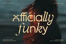 Video thumbnail for Officially Funky - Modern Font Duo, a Sans Serif Font by SilverStag Type Foundry