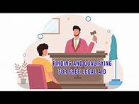 Video thumbnail for Finding and Qualifying For Free Legal Aid