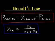 Video thumbnail for Raoult's Law - How To Calculate The Vapor Pressure of a Solution