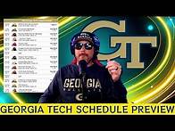Video thumbnail for GEORGIA TECH 2025 COLLEGE FOOTBALL SCHEDULE PREVIEW