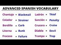 Video thumbnail for Learn Advanced Vocabulary to level up your Spanish. Advanced Spanish.