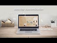 Video thumbnail for how to make your laptop/pc aesthetic 🤎 (windows 10 customization)