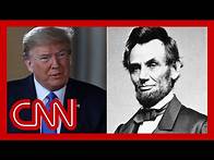 Video thumbnail for Trump compares himself to Lincoln. Historian says he's wrong