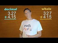 Video thumbnail for Math Antics - Decimal Arithmetic