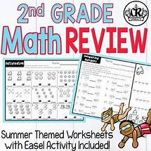 Video thumbnail for 2nd Grade Math Review Packet with Summer Theme